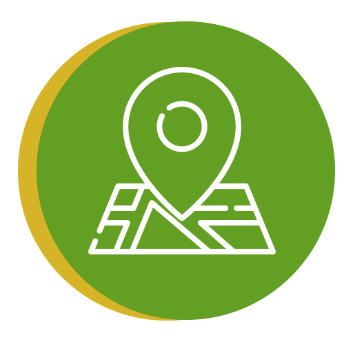 Icono de un mapa